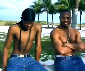 A Couple of Handsome Gay Studs Trade Blowjobs Then Fuck