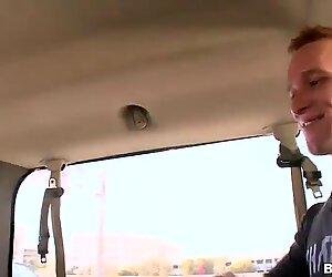 Two Horny Men Have Gay Sex Inside A Car To Make A Girl's Dream Come True