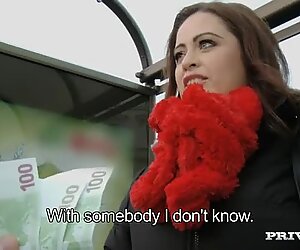 Czech hottie with big juicy boobs is offered sum of money