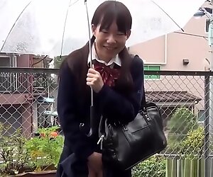 Asian Teens Wearing Toys