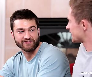 Abel Archer gets his penis pleased by his gay friend Markie More